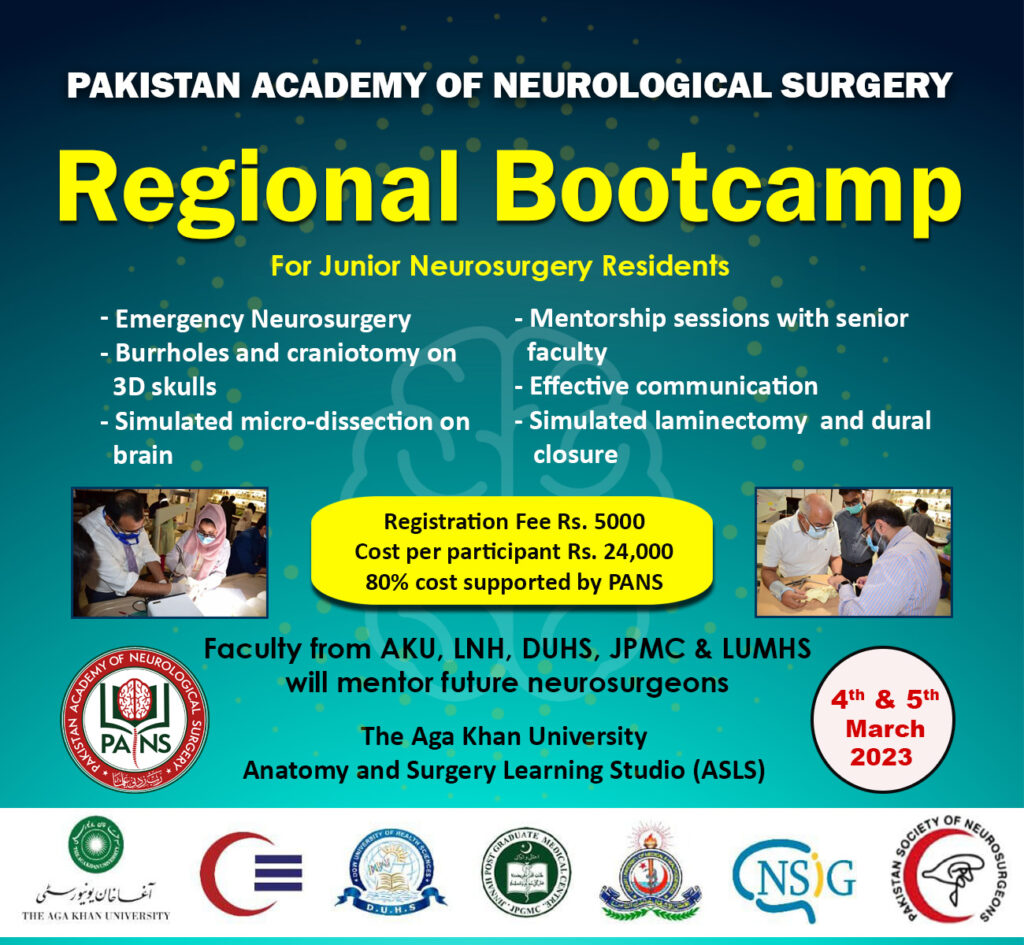 PANS Regional Bootcamp for Neurosurgery Residents PANS